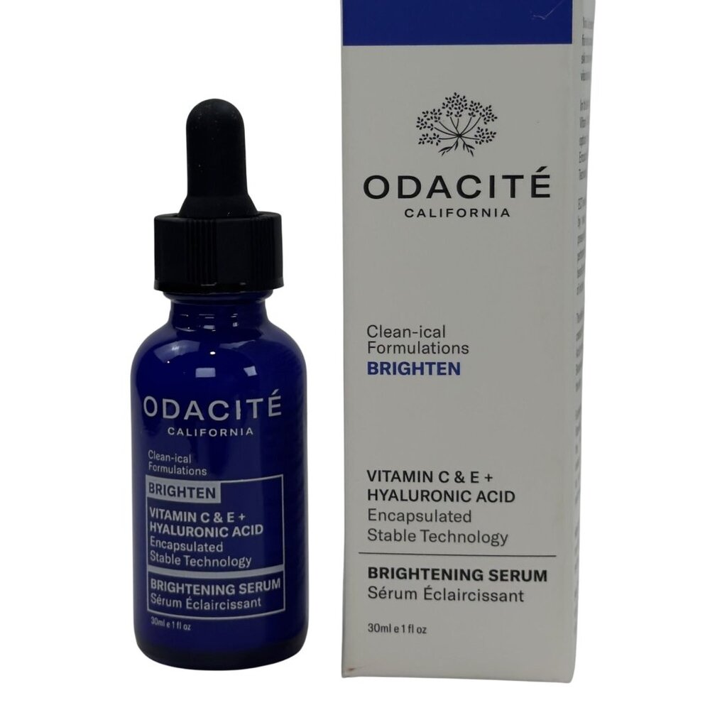 Odacité Brightening Serum Vitamin C & E Hyaluronic Acid Anti-Aging 30ml Vegan